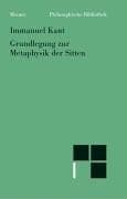 Tapa de Philosophische Bibliothek, Bd.519, Grundlegung zur Metaphysik der Sitten