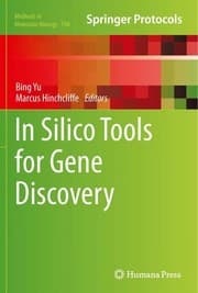 Tapa de In silico tools for gene discovery