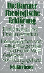 Tapa de Die Barmer Theologische Erklärung