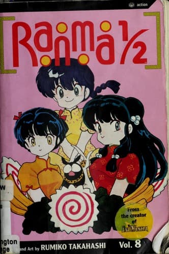 Tapa de Ranma 1/2. vol 8