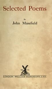 Tapa de Selected poems
