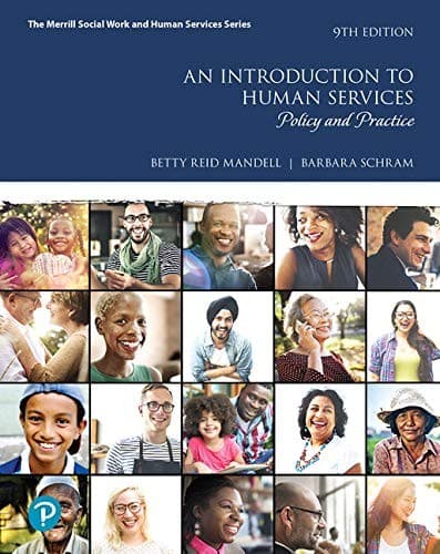 Tapa de An Introduction to Human Services