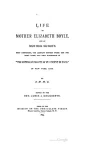 Tapa de Life Of Mother Elizabeth Boyle