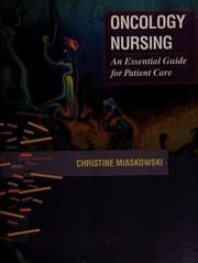 Tapa de Oncology Nursing