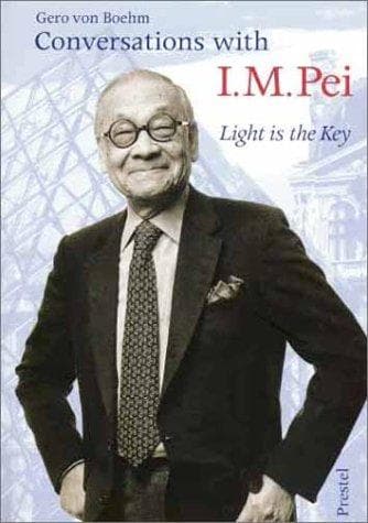 Tapa de Conversations with I. M. Pei