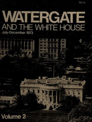 Tapa de Watergate and the White House