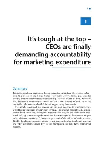Tapa de Marketing accountability