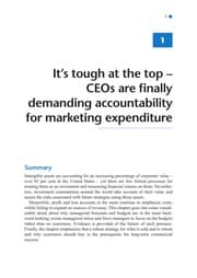 Tapa de Marketing accountability