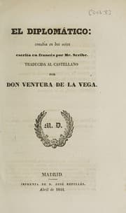 Tapa de El diplomático