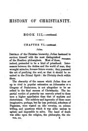 Tapa de The history of Christianity ... to the abolition of paganism in the Roman empire