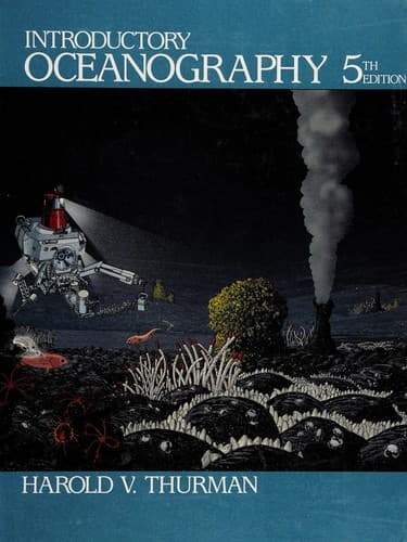 Tapa de Introductory oceanography