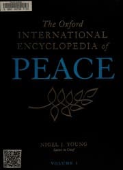 Tapa de The Oxford international encyclopedia of peace