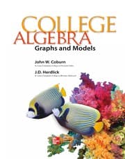 Tapa de College algebra