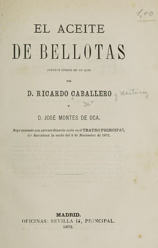 Tapa de El aceite de bellotas