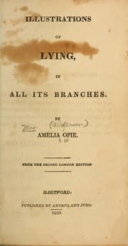 Tapa de Illustrations of lying, in all its branches