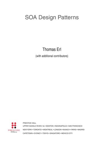 Tapa de SOA design patterns