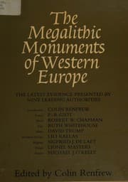 Tapa de The Megalithic monuments of western Europe