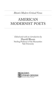 Tapa de American modernist poets