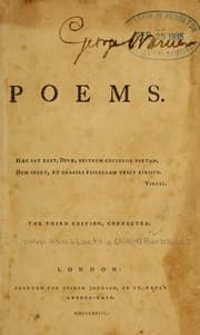 Tapa de Poems