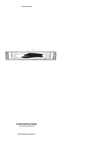 Tapa de Anonyponymous