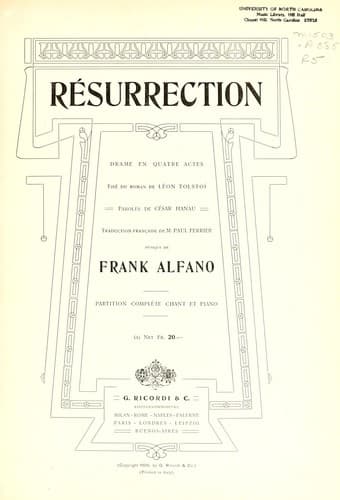 Tapa de Risurrezione