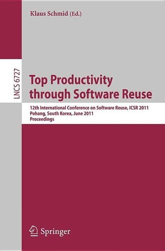 Tapa de Top Productivity through Software Reuse
