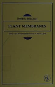 Tapa de Plant membranes