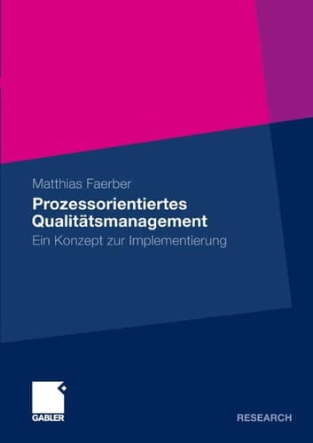 Tapa de Prozessorientiertes Qualitt smanagement