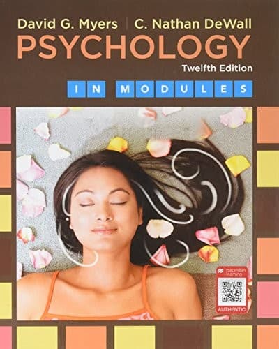 Tapa de Psychology in Modules