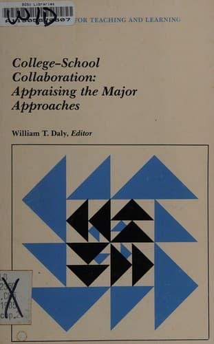 Tapa de College-School Collaboration
