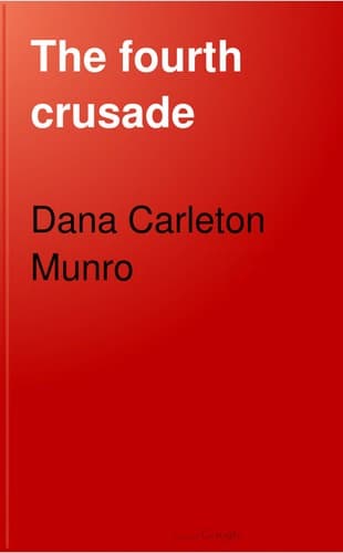 Tapa de The Fourth Crusade