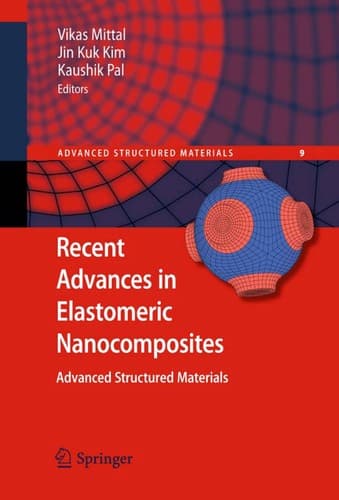 Tapa de Recent Advances in Elastomeric Nanocomposites