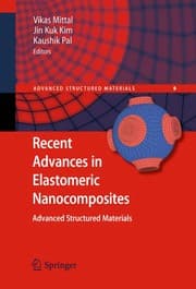 Tapa de Recent Advances in Elastomeric Nanocomposites