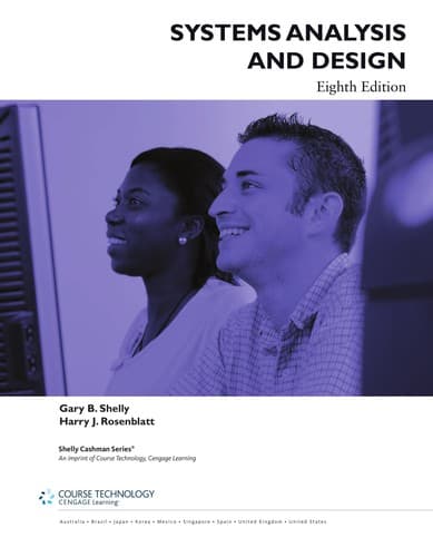 Tapa de Systems analysis and design