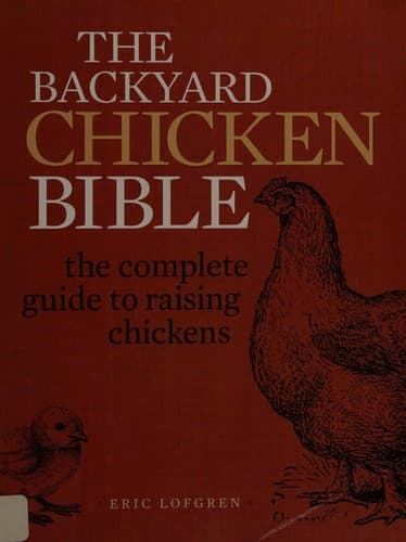 Tapa de The backyard chicken bible