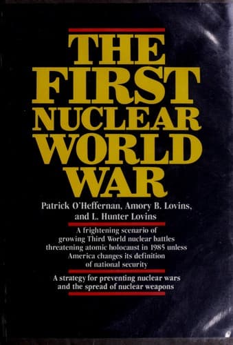 Tapa de The first nuclear world war