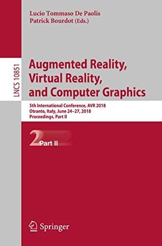 Tapa de Augmented Reality, Virtual Reality, and Computer Graphics