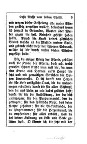 Tapa de Passionsbüchlein von P. Joseph Mohr S.J.