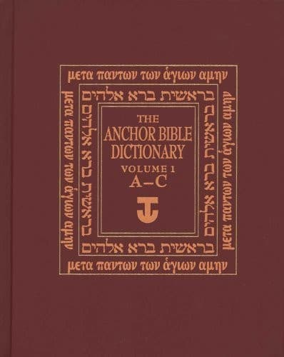 Tapa de The Anchor Bible Dictionary, Vol. 1