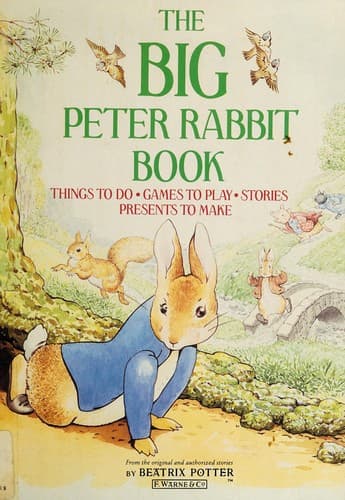 Tapa de The Big Peter Rabbit book