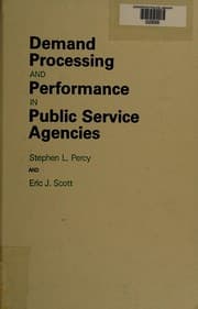 Tapa de Demand processing and performance in public service agencies