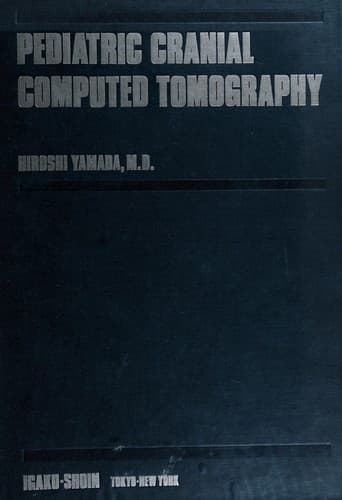 Tapa de Pediatric cranial computed tomography