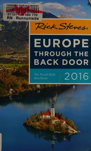 Tapa de Europe through the back door 2016