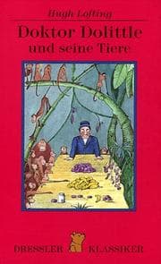 Tapa de Doktor Dolittle und seine Tiere.