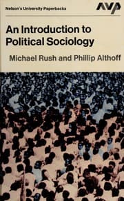 Tapa de An introduction to political sociology