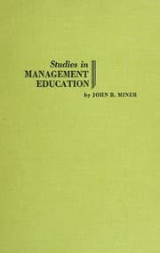 Tapa de Studies in management education