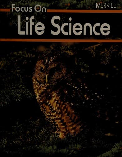 Tapa de Focus on Life Science (A Merrill Science Program)