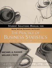 Tapa de Student solutions manual for Moore, McCabe, Duckworth, and Sclove's the practice of business statistics: using data for decisions