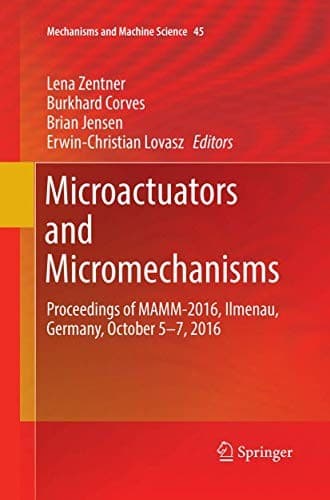 Tapa de Microactuators and Micromechanisms