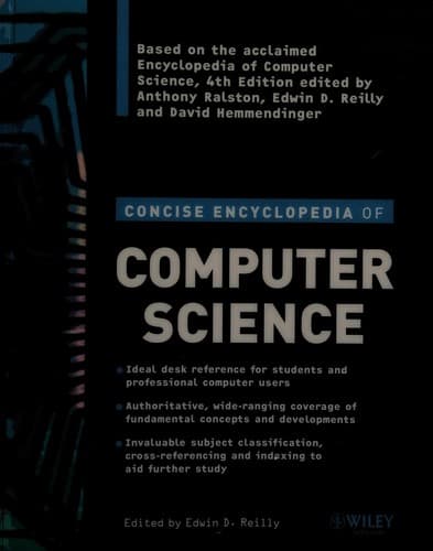 Tapa de Concise encyclopedia of computer science